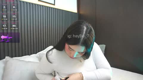 haylie  See you tonight at 8pm Colombia time online show from May 27, 5:48 am