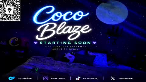 CoCo Blaze online show from June 18, 2:50 am