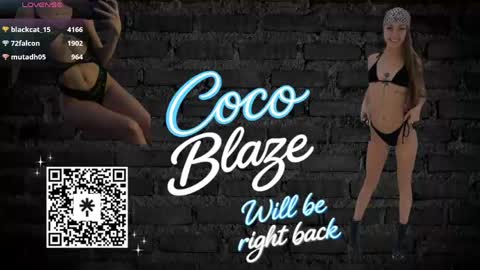 CoCo Blaze online show from April 21, 4:30 am