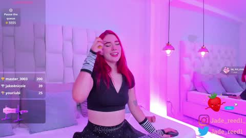 Snapshot of jadee_reed chatting on December 26, 4:21 am Jade Red online show from December 26, 4:21 am
