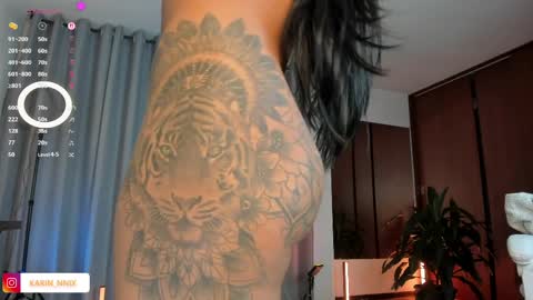 Karin online show from March 31, 7:25 pm