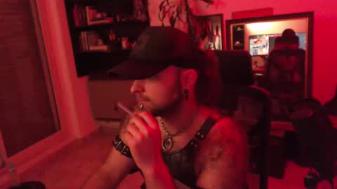 Snapshot of kinkracc chatting on October 12, 8:18 am kinkRacc online show from October 12, 8:18 am