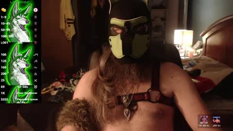 kinkywolf87 online show from July 8, 7:34 am