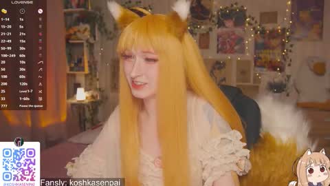 koshkasenpai online show from November 26, 4:26 pm