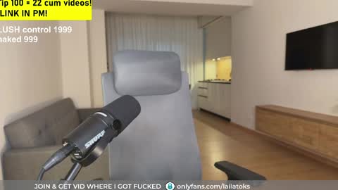 lailatoks - TIP 100 tks  get all my videos 22 VIDEOS SQUIRT PUSSY DILDO online show from May 15, 4:54 am