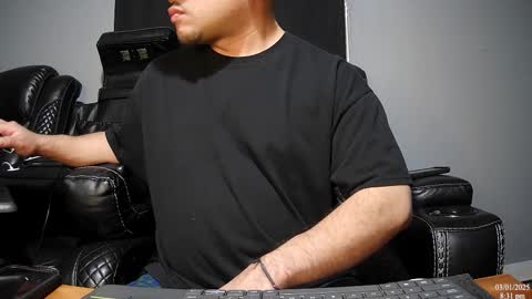 Snapshot of latinstud7 chatting on March 2, 2:30 am Nico online show from March 2, 2:30 am