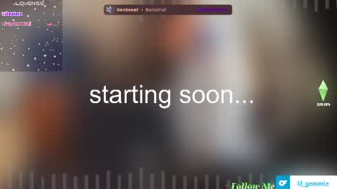 lil gemmie online show from June 19, 7:09 pm