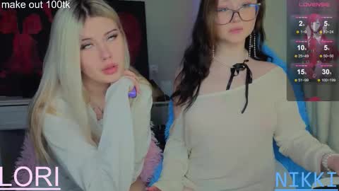 Nika and Lori online show from November 3, 10:38 am