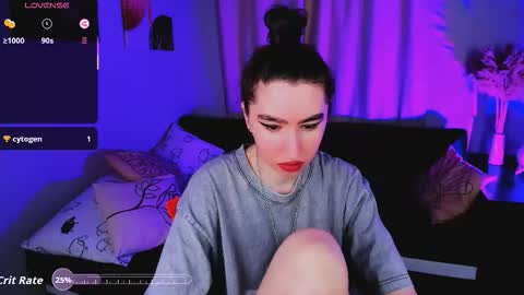 Snapshot of lily_xbaby chatting on October 5, 8:12 am LILY online show from October 5, 8:12 am
