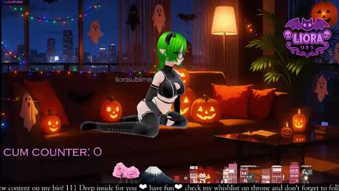 im Liora uwu   online show from October 2, 1:59 am