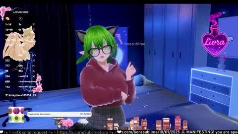 im Liora uwu   online show from September 10, 6:58 am