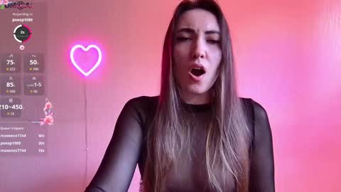 Tina online show from April 22, 2:35 pm