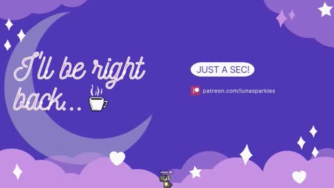 ..LunaSparkles. online show from February 28, 7:01 am