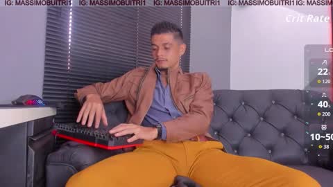 I am Massimo online show from March 17, 2:55 pm