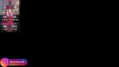 melody_soft online show from January 13, 3:47 am