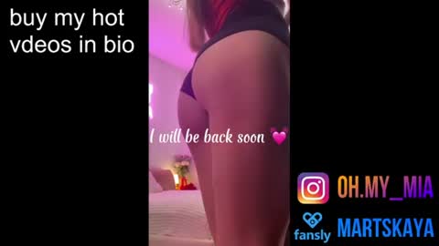 Mia Martskaya online show from July 9, 6:45 pm