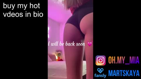 Mia Martskaya online show from June 24, 6:48 pm