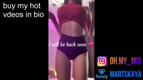 Mia Martskaya online show from July 1, 5:43 pm