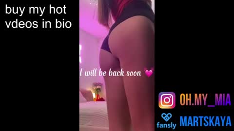 Mia Martskaya online show from June 22, 10:01 am