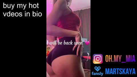 Mia Martskaya online show from June 11, 10:24 am