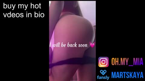 Mia Martskaya online show from June 18, 12:32 pm