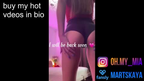 Mia Martskaya online show from July 2, 4:34 pm