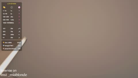 mia_milagros online show from January 20, 8:30 am