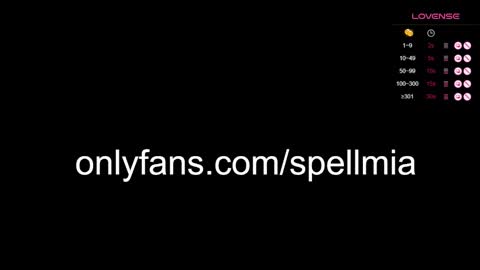 Snapshot of miaspell chatting on January 20, 10:48 pm Mia  instagram miasspell online show from January 20, 10:48 pm