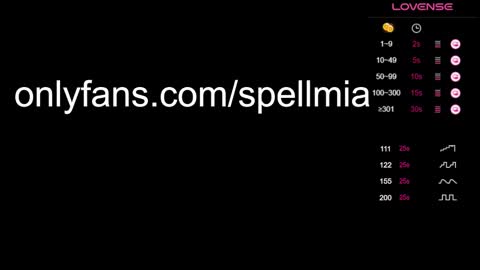 Snapshot of miaspell chatting on January 25, 7:18 pm Mia  instagram miasspell online show from January 25, 7:18 pm