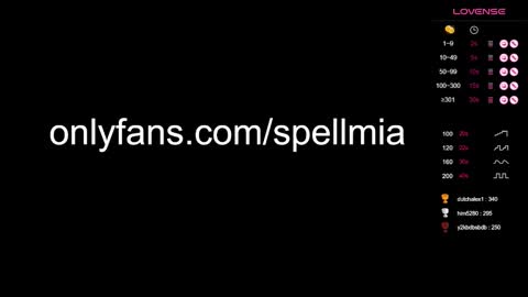 Snapshot of miaspell chatting on December 7, 12:46 am Mia  instagram miasspell online show from December 7, 12:46 am
