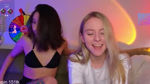 MilaBlack and  StacyBlonde Today unboxing Lovens OMG online show from March 5, 9:24 pm