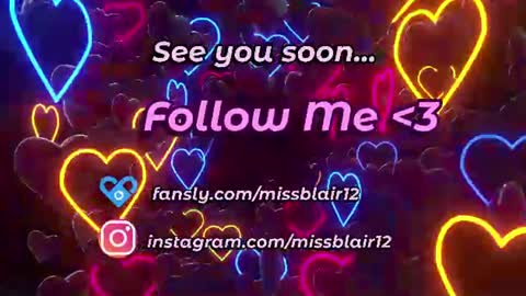 MissBlair online show from July 5, 4:19 am