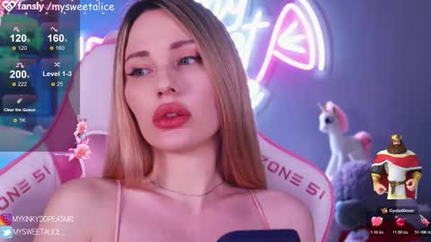 mysweetalice online show from March 7, 8:09 pm