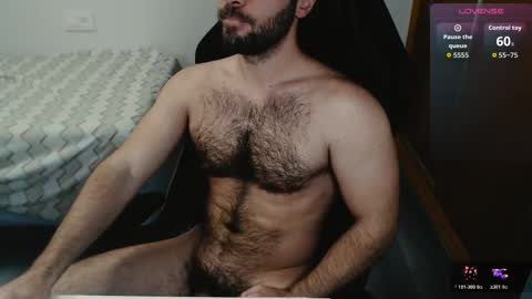 Juan  OF  myhairymacho online show from March 24, 9:59 am