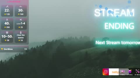 Natt.....3 online show from January 17, 7:01 pm