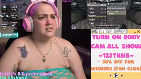 Wishs Playground online show from April 23, 11:07 am