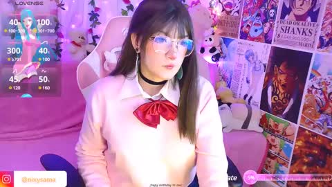 Snapshot of nixy_sama chatting on February 24, 6:58 pm Nixy Sama online show from February 24, 6:58 pm