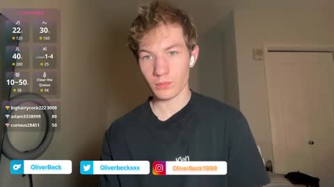 Oliver Beck online show from April 21, 2:51 am