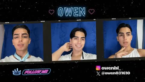 Owen  Independent model  online show from September 24, 1:01 am