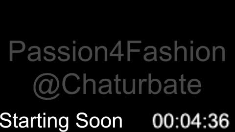 Passion4Fashion online show from March 1, 7:26 pm