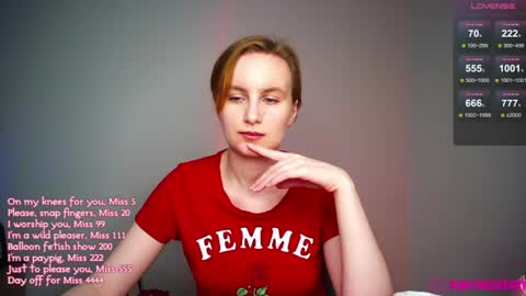 Cherry  Miss Cherry online show from June 16, 3:27 pm