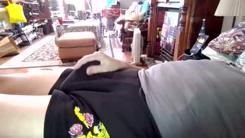 Snapshot of romeomustcum2016 chatting on October 2, 6:45 am Trinked online show from October 2, 6:45 am