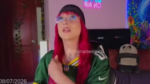 ROMINA OWEN online show from July 8, 5:05 pm
