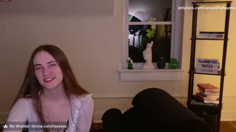 The Real Samantha Hayes haha  online show from March 13, 12:14 am