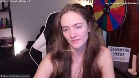 The Real Samantha Hayes haha  online show from January 21, 3:26 am