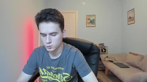 Thomas brunette and Alex blond online show from January 30, 8:43 am