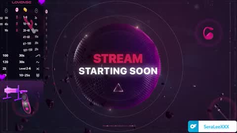 SeraLeeXXX online show from February 11, 6:45 pm