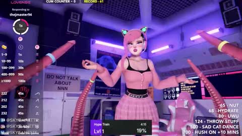 SkyeAnette online show from November 23, 2:20 am