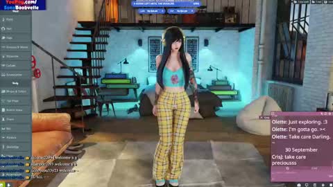 Snapshot of sonaboobvelle chatting on October 1, 2:32 am Sona Boobvelle  Olette. online show from October 1, 2:32 am