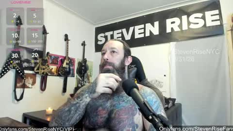 StevenRiseNYC online show from March 31, 12:38 pm